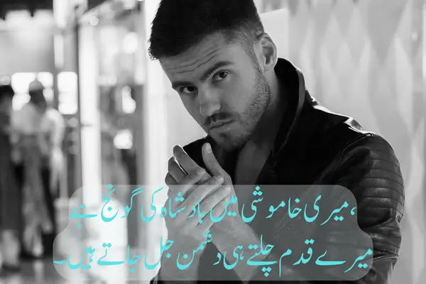 Best 2 Lines Attitude Shayari For Boys and Girls in Hindi I was born to stand tall, not to bow,
That’s why kings like me never slow.