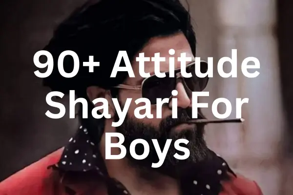 attitude shayari for boys in hindi