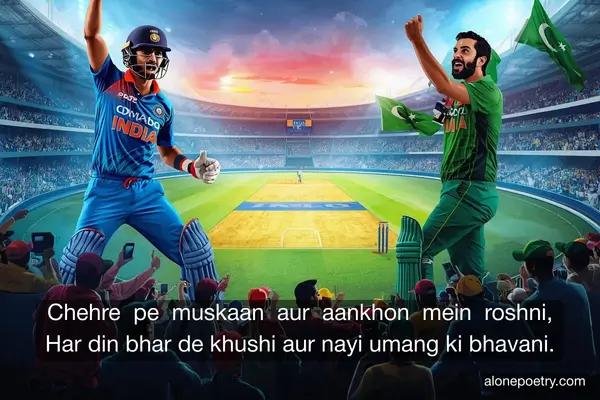 Best 100+ India vs Pakistan Shayari in Hindi 2026 India vs Pakistan Match Shayari
