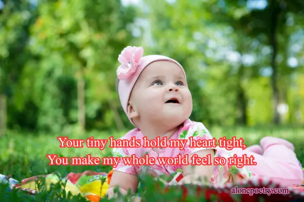 Cute Baby Shayari in English